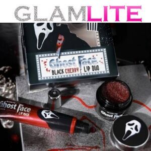 Glamlite X Ghost Face Black Cherry Lip Duo